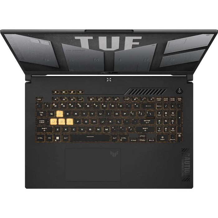 Laptop Gaming ASUS TUF F17 FX707VJ-HX074, Intel Core 5 210H pana la 4.8GHz, 17.3" Full HD, 16GB, SSD 512GB, NVIDIA GeForce RTX 3050 6GB, Free DOS, Mecha Gray WALTI