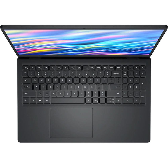 Laptop DELL 15 DC15250, Intel Core i5-1334U pana la 4.6GHz, 15.6" Full HD, 16GB, SSD 512GB, Intel UHD Graphics, Free Dos, Carbon Black WALTI
