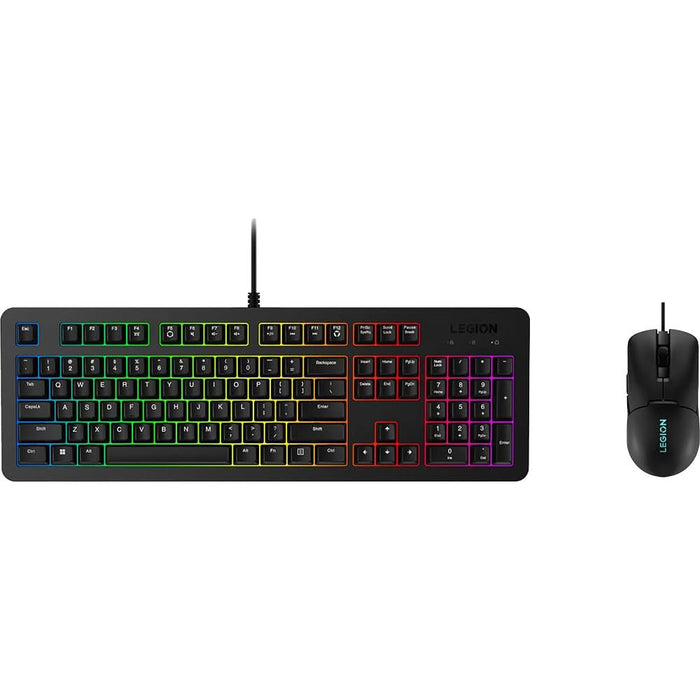 Kit Gaming tastatura si mouse LENOVO Legion KM310, USB, Layout US INT, negru WALTI