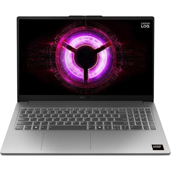 Laptop Gaming LENOVO LOQ Essential 15ARP10E, AMD Ryzen 5 150 pana la 4.55GHz, 15.6" Full HD, 16GB, SSD 512GB, NVIDIA GeForce RTX 3050 6GB, Free DOS, Luna Grey WALTI