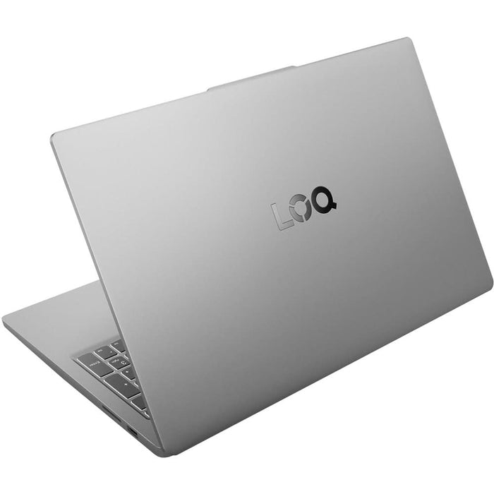Laptop Gaming LENOVO LOQ Essential 15ARP10E, AMD Ryzen 5 150 pana la 4.55GHz, 15.6" Full HD, 16GB, SSD 512GB, NVIDIA GeForce RTX 3050 6GB, Free DOS, Luna Grey WALTI