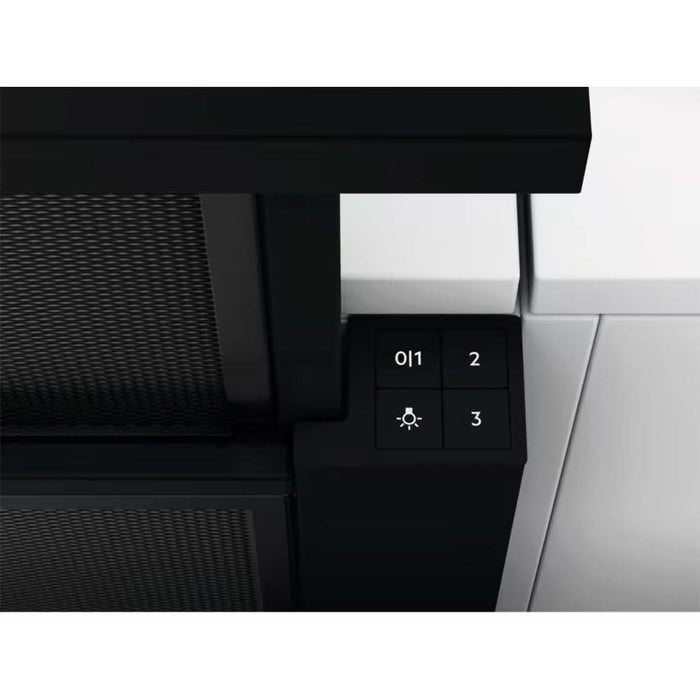 Hota incorporabila telescopica ELECTROLUX LFP626AK, 1 motor, 600 m3/h, L 60 cm, negru WALTI