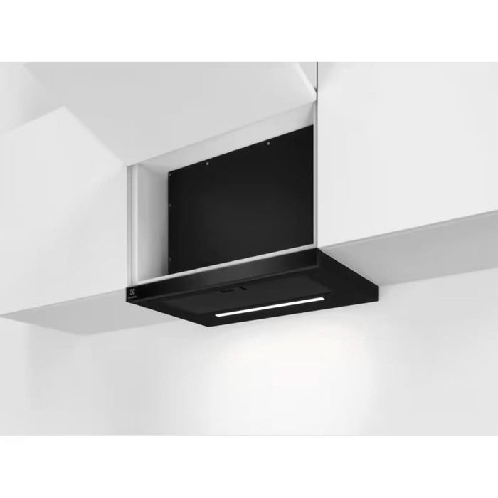 Hota incorporabila telescopica ELECTROLUX LFP626AK, 1 motor, 600 m3/h, L 60 cm, negru WALTI