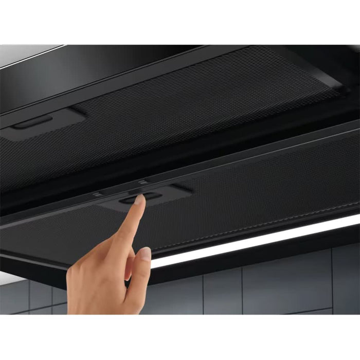 Hota incorporabila telescopica ELECTROLUX LFP626AK, 1 motor, 600 m3/h, L 60 cm, negru WALTI
