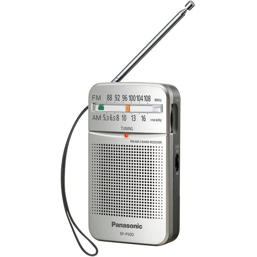 Radio portabil PANASONIC RF-P50DEG-S, FM/AM, negru - WALTI WALTI