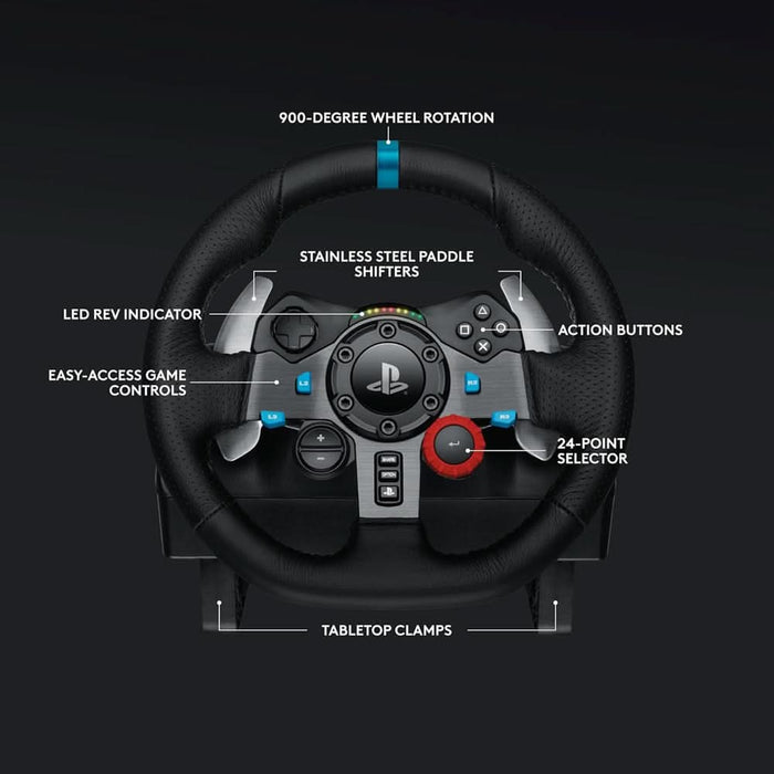 Volan gaming LOGITECH Driving Force G29 + Shifter (PC/PS3/PS4/PS5) WALTI