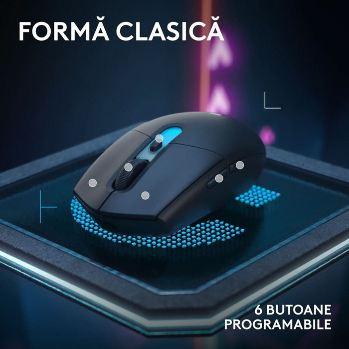 Mouse Gaming Wireless LOGITECH G305 X Superlight, 44000 dpi, negru WALTI