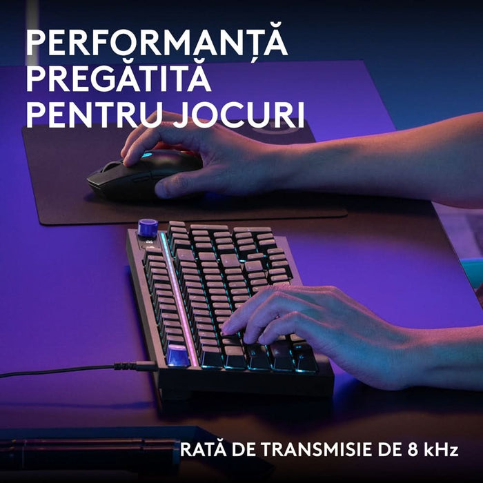 Tastatura Gaming LOGITECH G316 X, USB, Layout US, negru WALTI