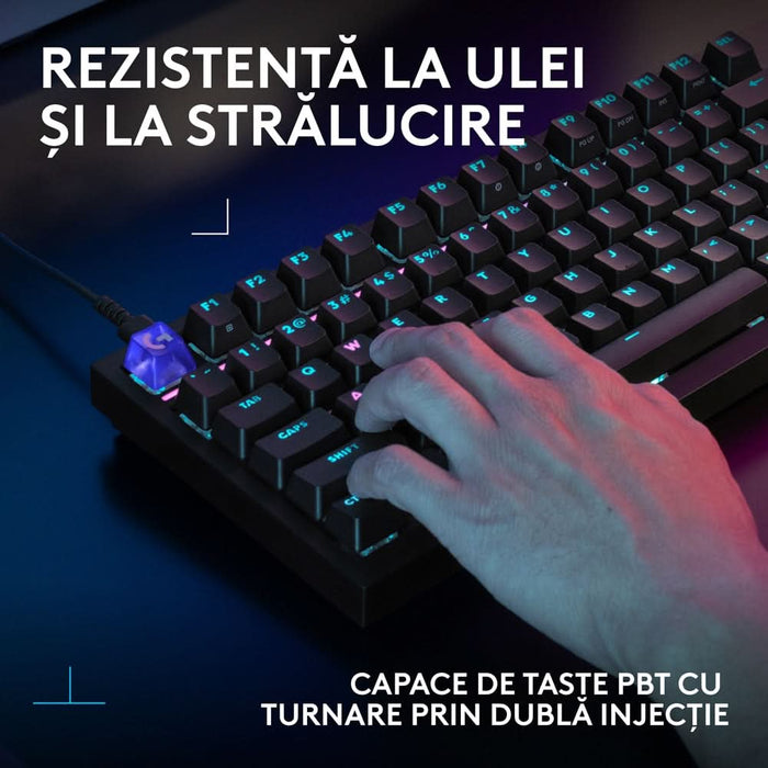 Tastatura Gaming LOGITECH G316 X, USB, Layout US, negru WALTI