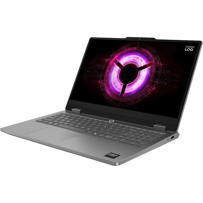 Laptop Gaming LENOVO LOQ Essential 15ARP11, AMD Ryzen 7 170 pana la 4.75GHz, 15.6" Full HD, 16GB, SSD 512GB, NVIDIA GeForce RTX 5050 8GB, Free DOS, Luna Grey WALTI