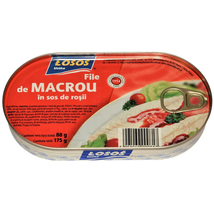 LOSOS File Macrou in Sos Tomat 175 g - WALTI WALTI