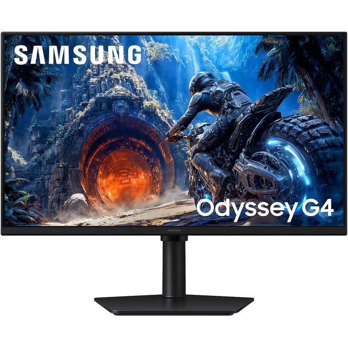 Monitor Gaming LED IPS SAMSUNG Odyssey G4 G40H LS27HG402EUXEN, 27", Full HD, 300Hz, AMD FreeSync Premium, NVIDIA G-Sync Comp, HDR10, pivot, negru WALTI