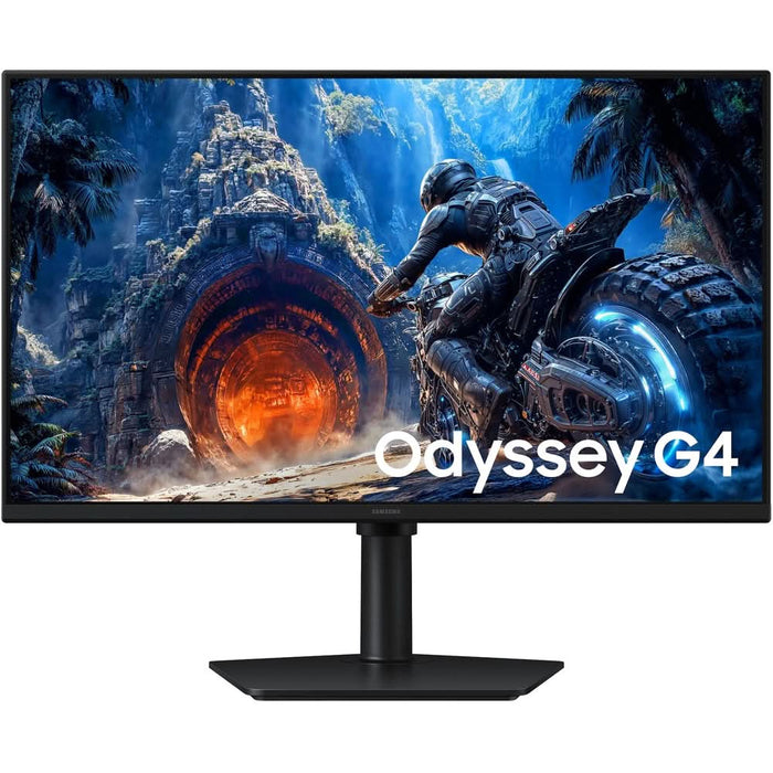 Monitor Gaming LED IPS SAMSUNG Odyssey G4 G40H LS27HG402EUXEN, 27", Full HD, 300Hz, AMD FreeSync Premium, NVIDIA G-Sync Comp, HDR10, pivot, negru WALTI