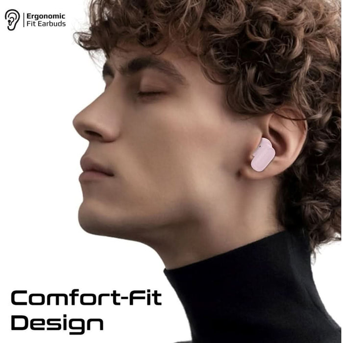 Casti PROMATE Lush Pro, True wireless, Bluetooth, In-ear, Microfon, roz WALTI