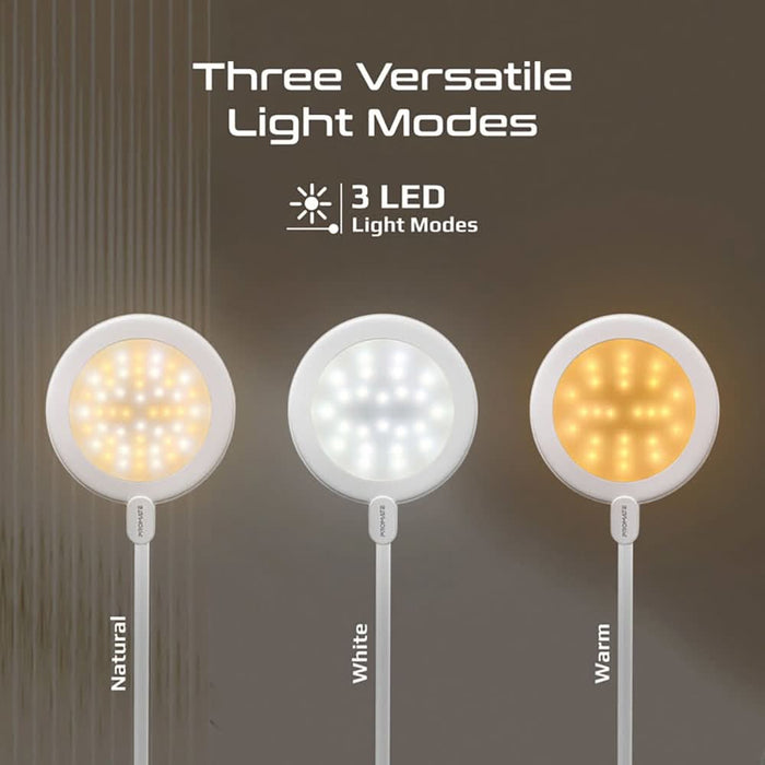 Lampa de birou LED PROMATE Luxo, 6W, 100lm, alb WALTI