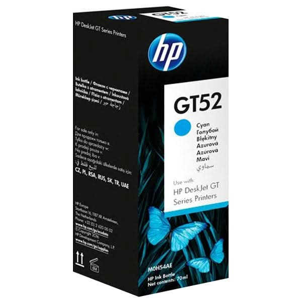 Cerneala originala HP GT52 (M0H54AE), cyan WALTI