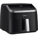 Friteuza cu aer cald MIDEA MAD85000ADK, 2.6kg, 9l, 2200W, negru-argintiu - WALTI WALTI
