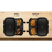 Friteuza cu aer cald dubla BOSCH Seria 4 MAFD440B1, 9l, 2500W, negru-argintiu - WALTI WALTI