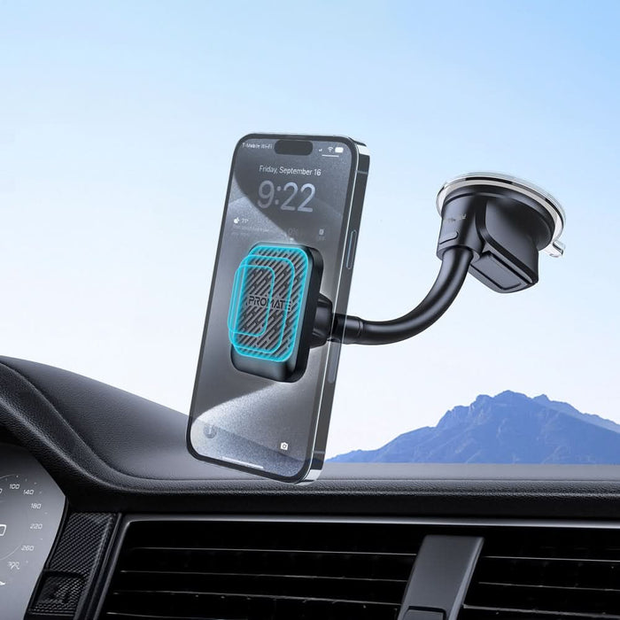 Suport auto universal PROMATE MagMount-Pro, parbriz/bord, negru WALTI