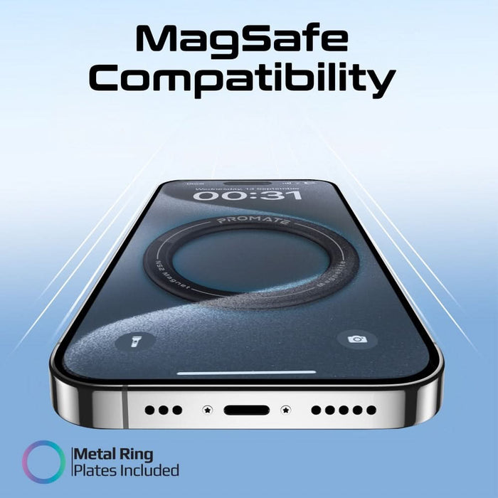 Suport circular PROMATE Magnetite, negru WALTI