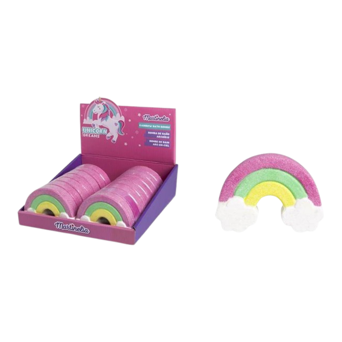 Martinelia Unicorn Dreams bombă de baie curcubeu, 1 buc WALTI