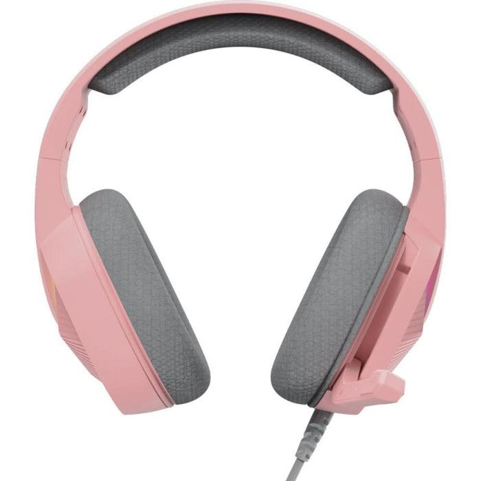 Casti Gaming MARVO H8618, stereo, USB, roz WALTI
