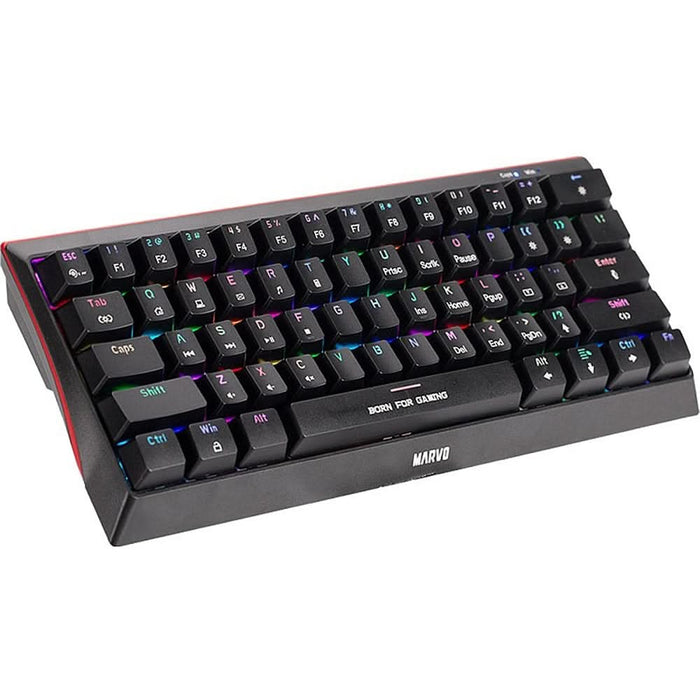 Tastatura Gaming mecanica MARVO KG962G, USB, Layout US, negru - WALTI WALTI