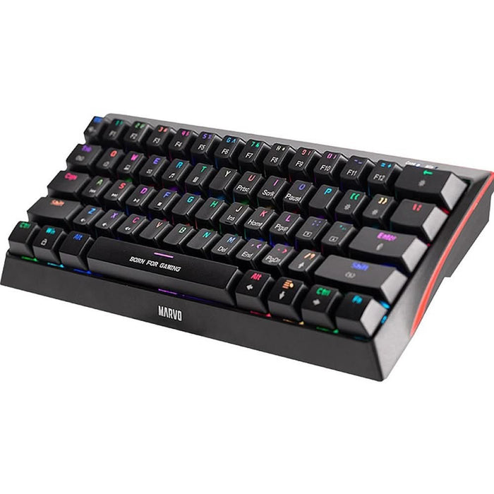 Tastatura Gaming mecanica MARVO KG962G, USB, Layout US, negru - WALTI WALTI