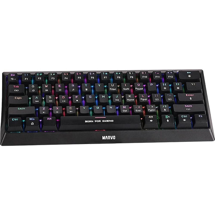 Tastatura Gaming mecanica MARVO KG962G, USB, Layout US, negru - WALTI WALTI