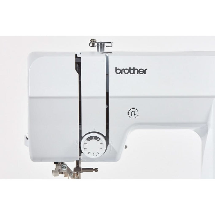 Masina de cusut BROTHER X40S, 850imp/min, 40 programe, alb-mov WALTI