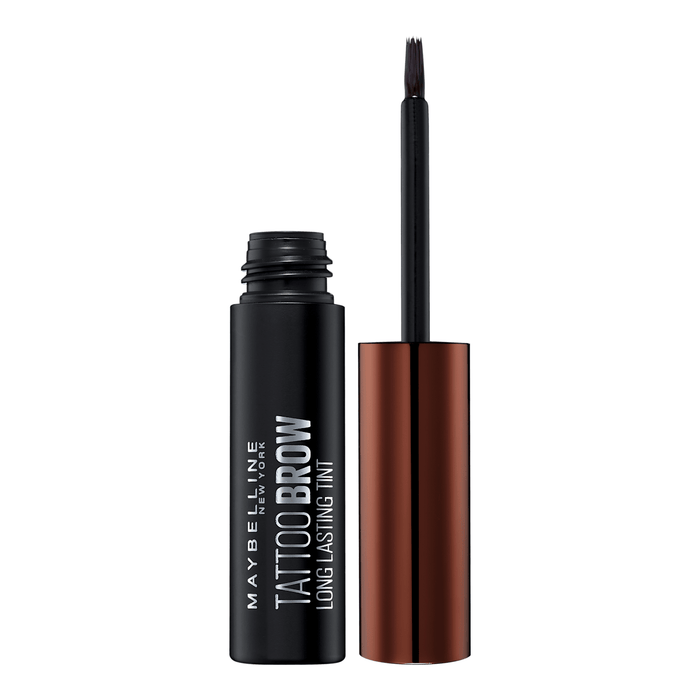 MAYBELLINE NEW YORK Gel Semipermanent Pentru Sprancene Tattoo Brow Gel Tint 3 Dark Brown, 4,9 g WALTI