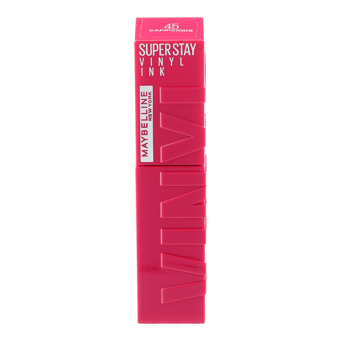 MAYBELLINE NEW YORK Superstay Vinyl Ink ruj lichid 45 Capricious, 4,2 ml WALTI