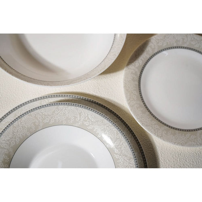 Set de masa MYRIA MC4055, 19 piese, opal, alb WALTI