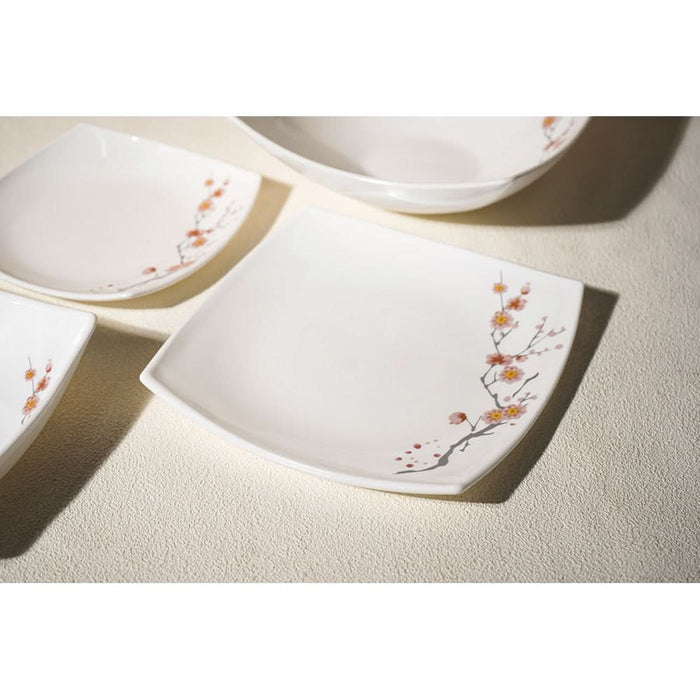 Set de masa MYRIA MC4056, 19 piese, opal, alb WALTI