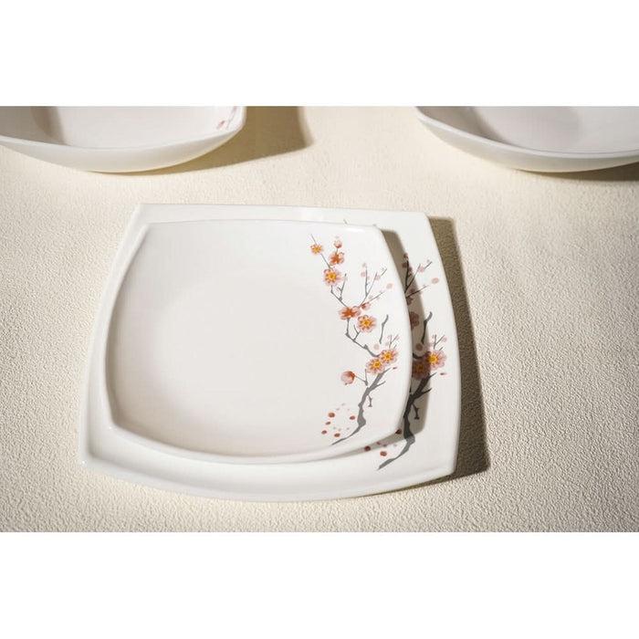 Set de masa MYRIA MC4056, 19 piese, opal, alb WALTI