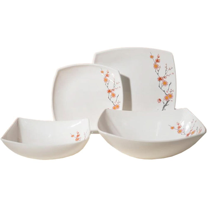 Set de masa MYRIA MC4056, 19 piese, opal, alb WALTI