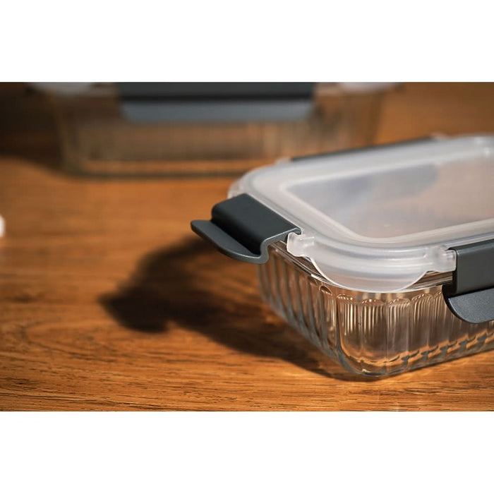 Set caserole MYRIA MC4058, 3 piese, 0.37- 1.05l, sticla, transparent WALTI