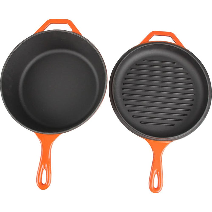 Set tigai MYRIA MC4070, 2 piese, 26cm, fonta, rosu WALTI