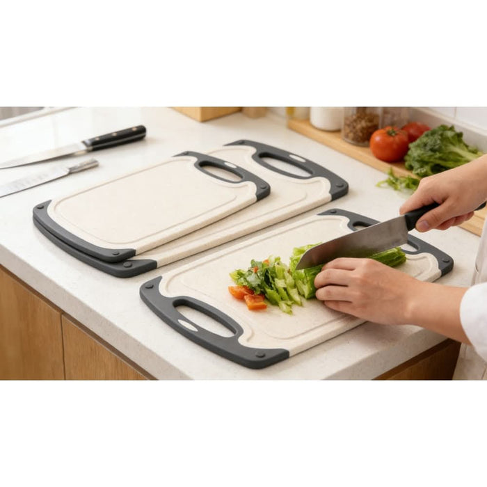 Set tocatoare cu suport MYRIA MC4071, 3 buc, plastic, bej WALTI