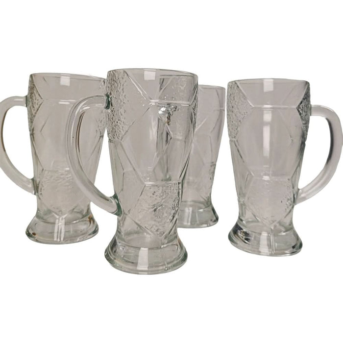 Set pahare bere MYRIA MC4097FRF, 4 piese, 600 ml, sticla WALTI