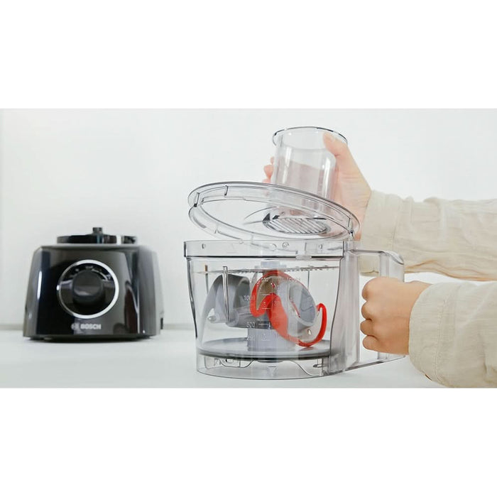 Robot de bucatarie BOSCH MultiTalent 3 MCM3231B, vas 2.3l, blender 1.5l, 800W, 2 trepte viteza, negru - WALTI WALTI