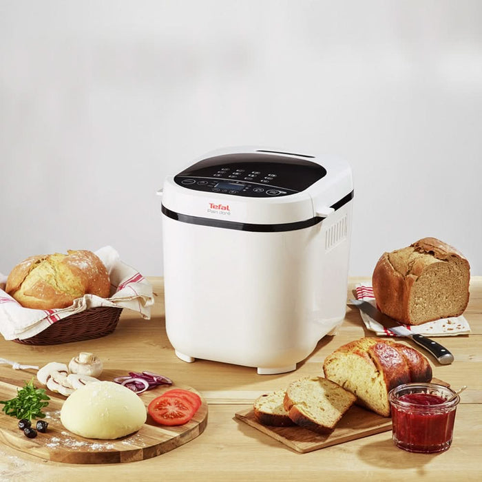Masina de copt paine TEFAL Pain Dore PF210138, 1kg, 12 programe, 720W, alb-negru - WALTI WALTI