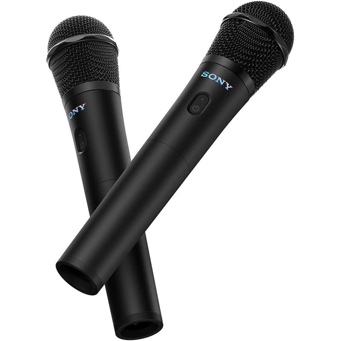Set 2 microfoane dinamice cu dongle wireless SONY Ult Mic, USB Type-C, negru WALTI