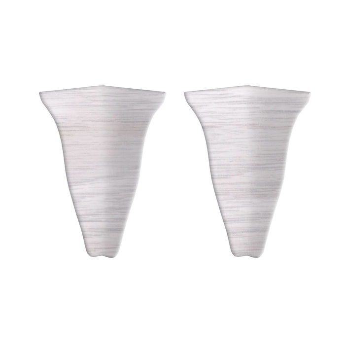 Colt interior pentru plinta PVC, 55 mm, Artens Havana 55.103, stejar, 2 buc/pachet - WALTI WALTI