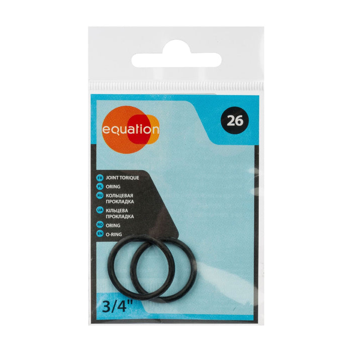 Garnituri etansare Equation, O-Ring, pentru imbinare, cauciuc, 3/4" (set 2 buc) WALTI