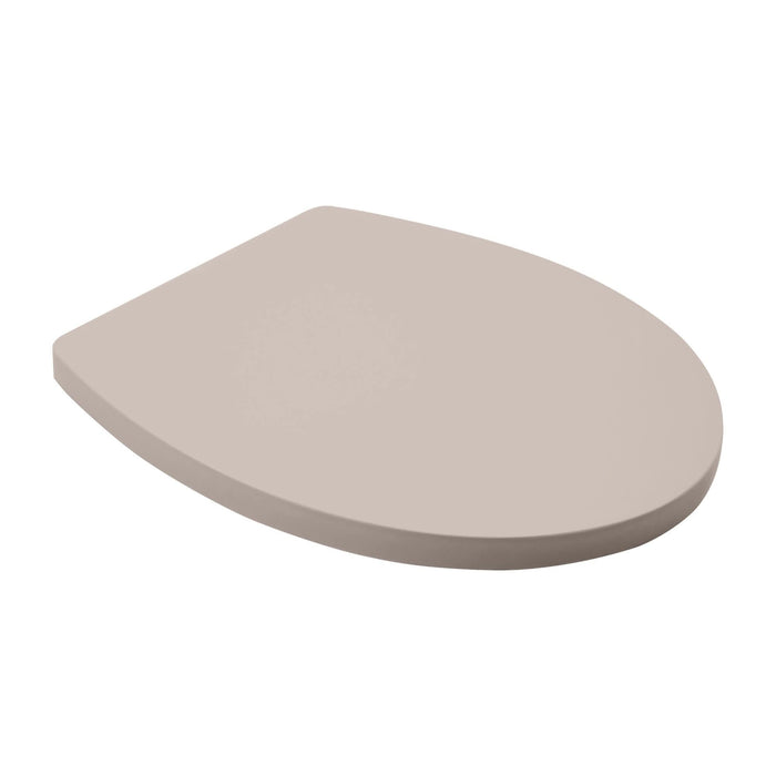 Capac WC Sensea Easy Eva, din plastic, inchidere lenta, roz WALTI