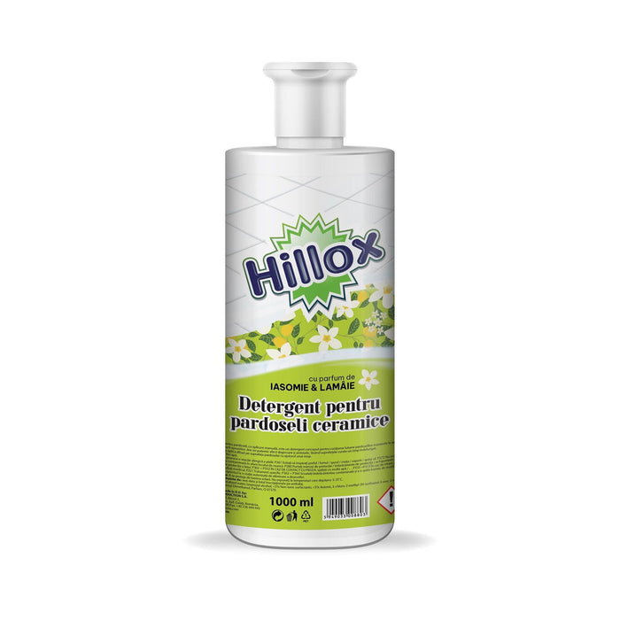 Detergent pentru curatarea pardoselilor ceramice, Hillox, 1 L, parfum iasomie si lamaie WALTI