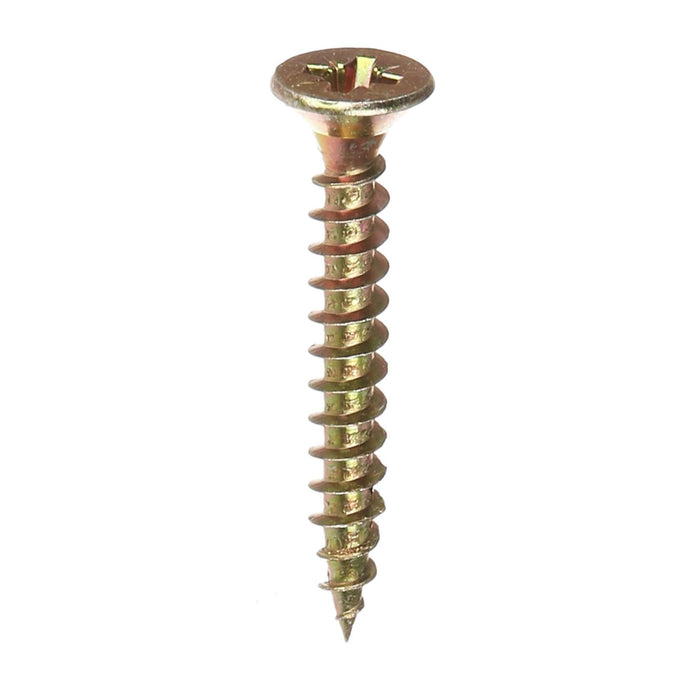 Surub lemn, cap inecat, otel zincat, 5 x 25 mm, vrac WALTI