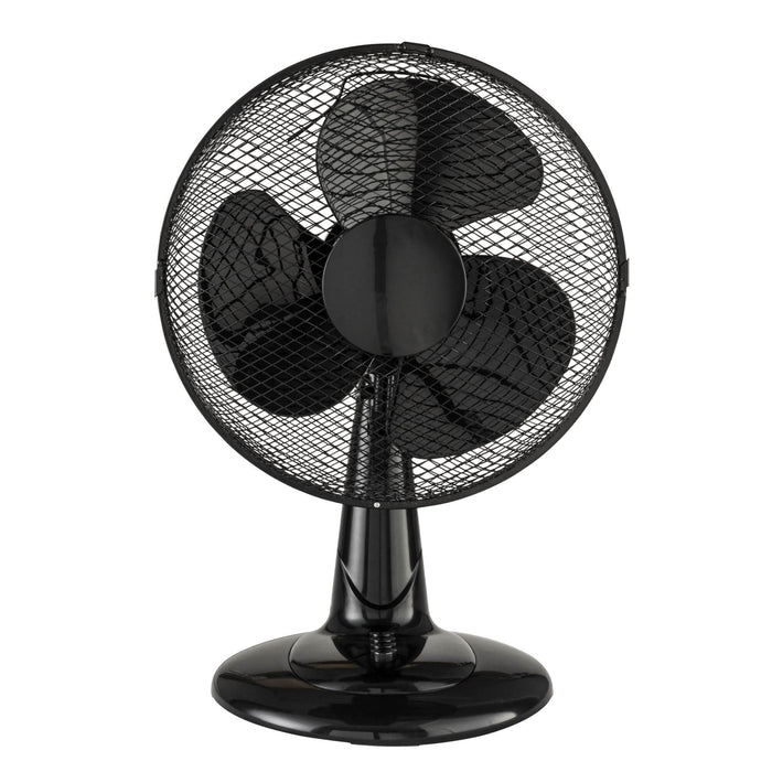 Ventilator de birou Equation Moe 4, 40 W, Ø 30 cm, 3 viteze, negru WALTI