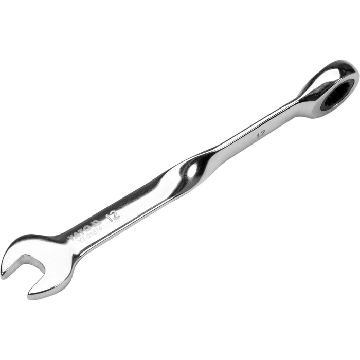 Cheie combinata rasucita cu clichet Yato, 12 mm, crom-vanadiu WALTI